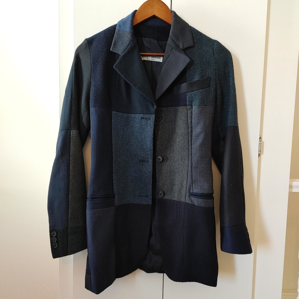 Vintage Dolce & Gabbana Patchwork Blazer